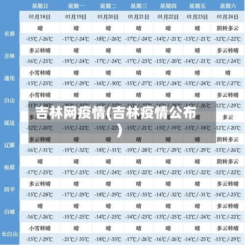 吉林网疫情(吉林疫情公布)-第2张图片