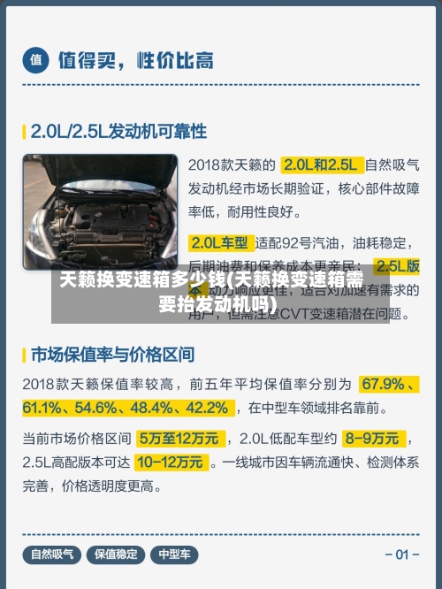 天籁换变速箱多少钱(天籁换变速箱需要抬发动机吗)-第3张图片