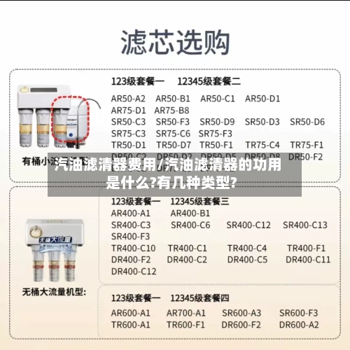 汽油滤清器费用/汽油滤清器的功用是什么?有几种类型?